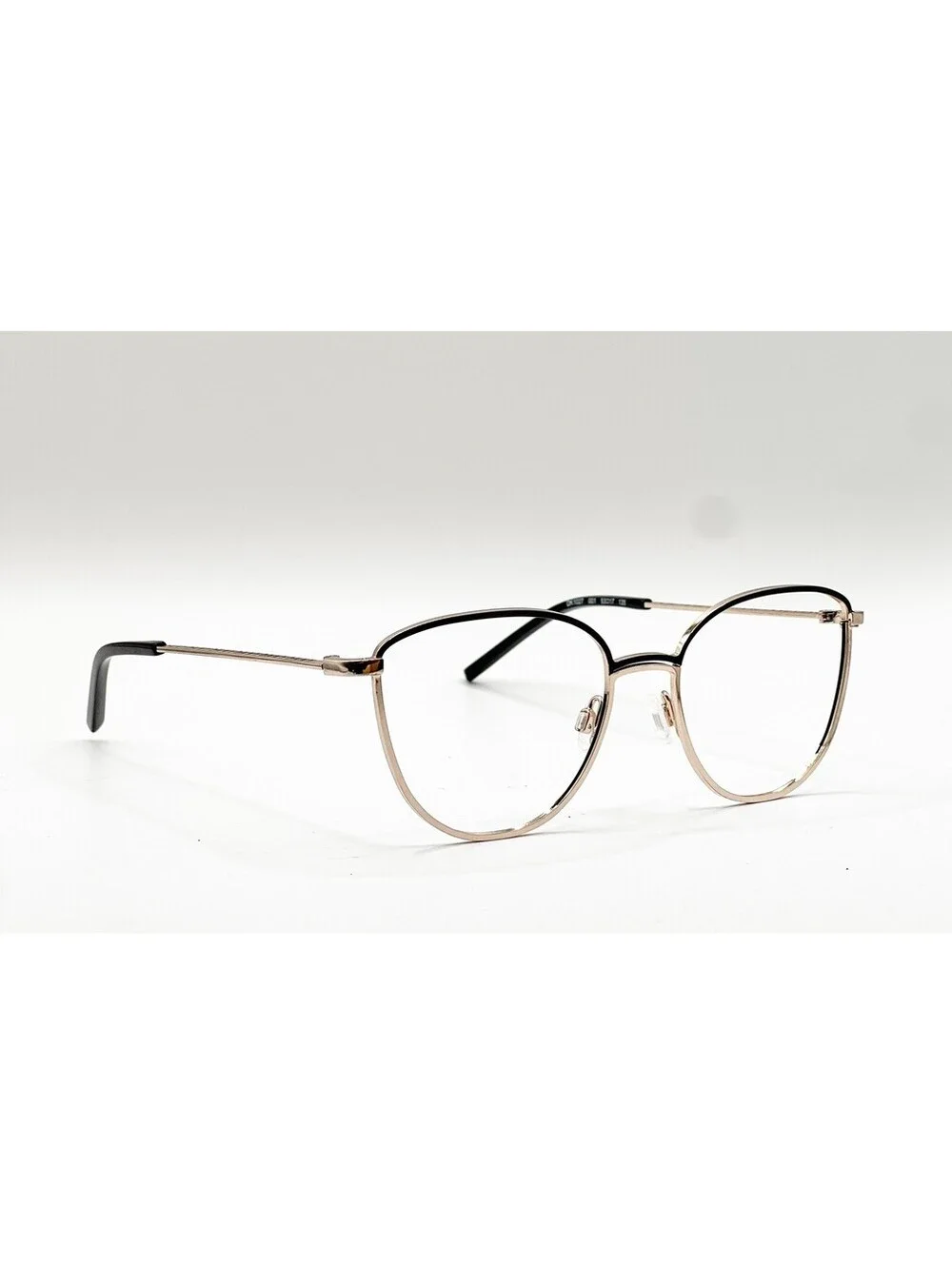 Dkny DK1027 001 Black/Gold Cat Eye Authentic Eyeglass Frames 53-17